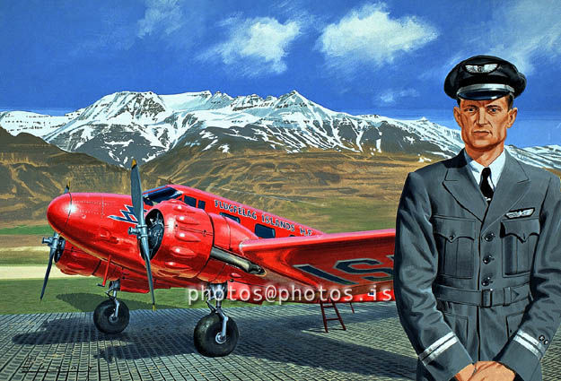 Jóhannes R. Snorrason og Beech